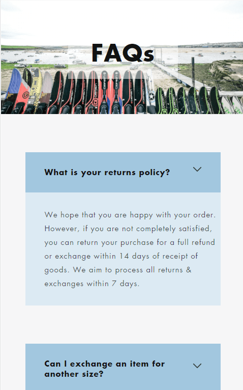 Camel Ski FAQ Page